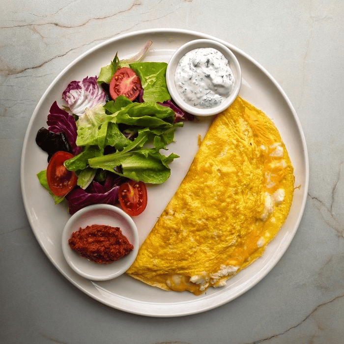 3 Peynirli Omlet