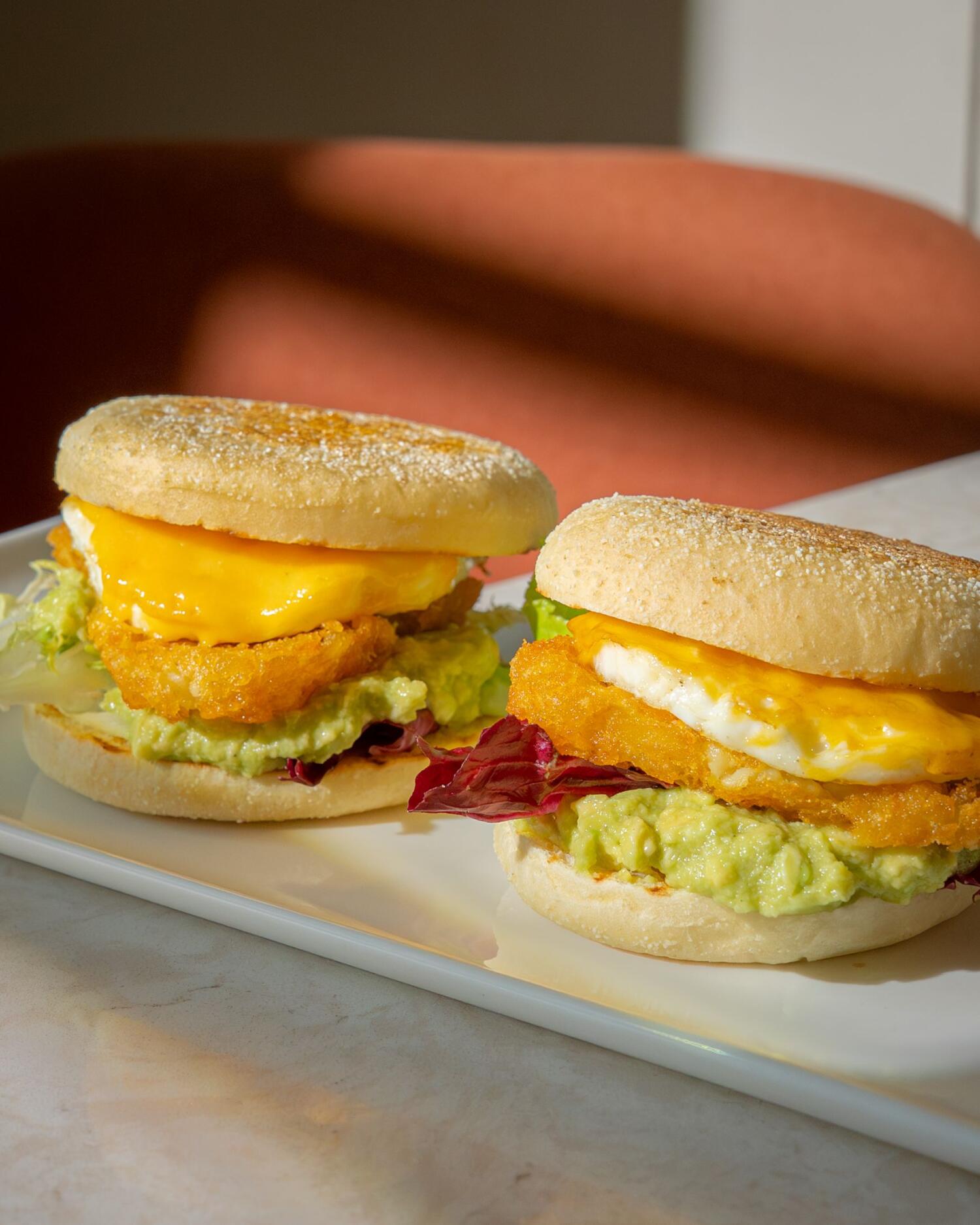 Erimiş Yumurtalı Muffin