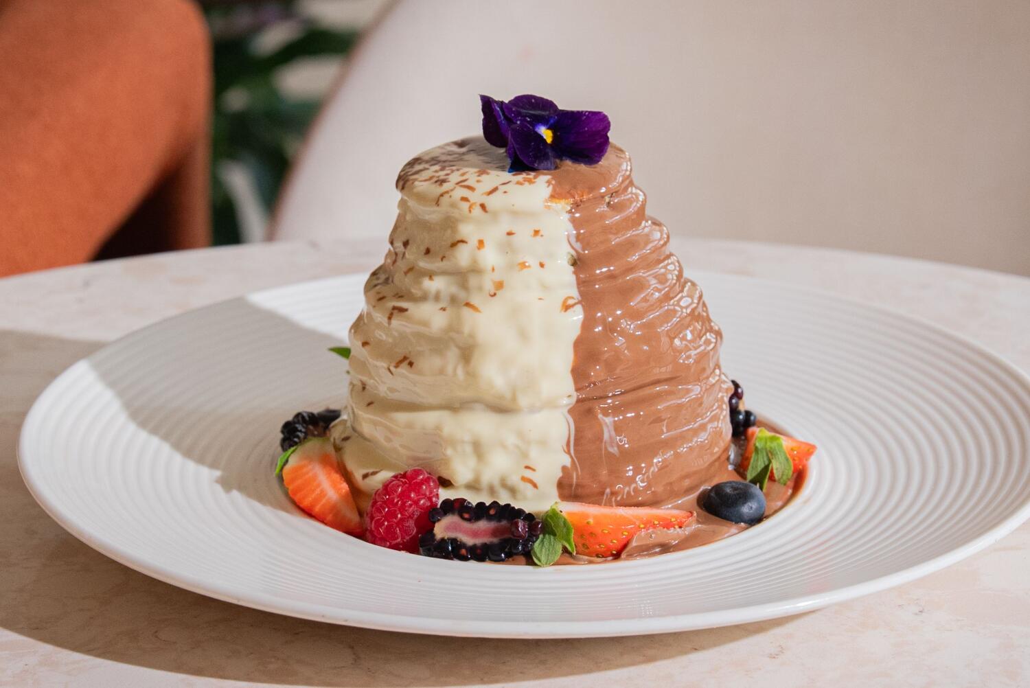 Erimiş Belçika Çikolatalı Krepler